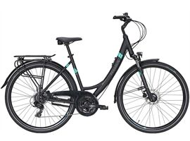 Pegasus Solero Sl Disc 24 - Wave (black matt/turquoise 45 cm)