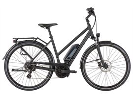 Pegasus Solero E8 Plus - 500 Wh - Trapez (black matt 58 cm)