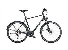 KTM AVENZA CROSS ST - Diamant (black matt (white+green) 63 cm)