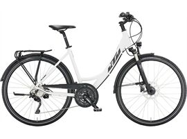 KTM VENETO LIGHT DISC - Deep (white matt (black+red) 51 cm)