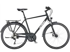 KTM AVENZA 30 DISC - Diamant (black matt (white+orange) 46 cm)