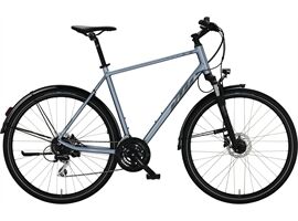 KTM X-LIFE TRACK STREET - Diamant (azzurro silver (dark grey+grey) 56 cm)