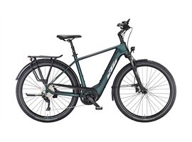 KTM MACINA TOUR CX 510 - 500 WH - Diamant (green purple flip matt (silver+green) 51 cm)