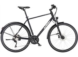 KTM AVENZA CROSS ST - Diamant (black matt (white+green) 51 cm)