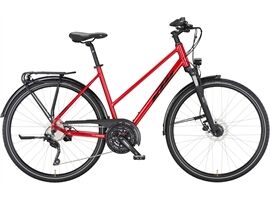 KTM VENETO DISC - Trapez (brite red (black) 46 cm)