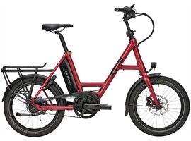 i:SY E-Bike S8 ZR RT Erwachsenenfahrrad E-Kompakt 20 Zo (rot)