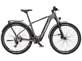 KTM MACINA RACE SX LFC - 400WH - Diamant (elderberry matt (grey+black) 43 cm)