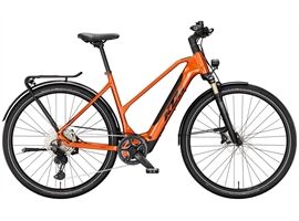 KTM MACINA SPORT SX 10 - 400WH - Trapez (burnt orange (black) 46 cm)