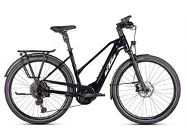 KTM MACINA PREMIUM  - 750 Wh - Trapez (metallic black (silver+grey) 56 cm)