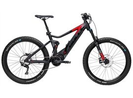 Bulls E-Stream EVO AM 3 27,5+ - 750 Wh - MTB (schwarz matt/rot 44 cm)