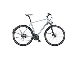 KTM X-LIFE TRACK STREET - Trapez (azzurro silver (dark grey+grey) 56 cm)