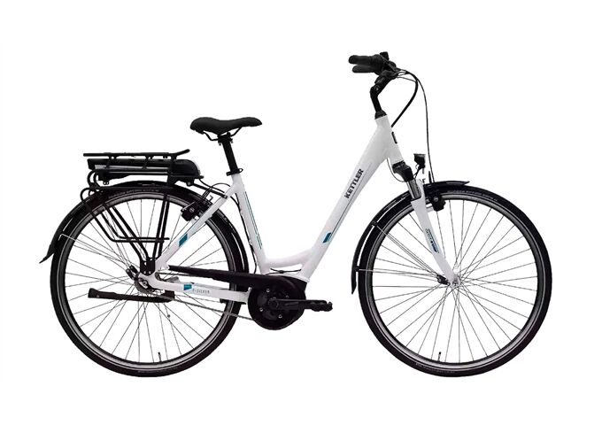 KETTLER Alu-Rad Traveller E-Silver 7 RT - 400 Wh - Wave