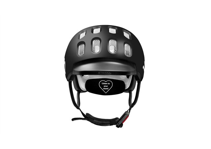 woom Kids Helm L Black