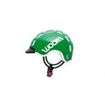 woom Kids Helm green S - Farbe läuft aus