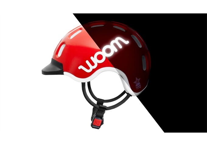 woom Kids Helm red M