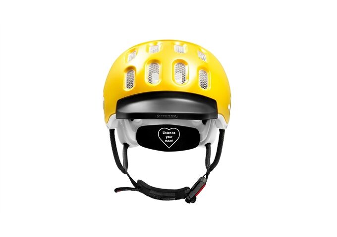 woom Kids Helm sunny yellow S