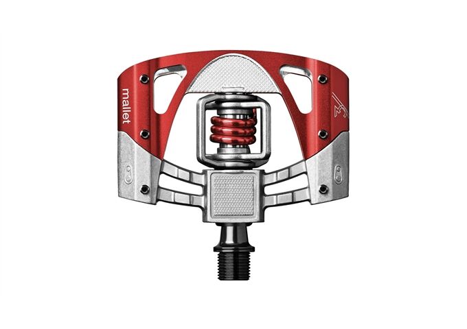 Crank Brothers Crankbrothers Mallet 3 Klick-Pedal, raw/red