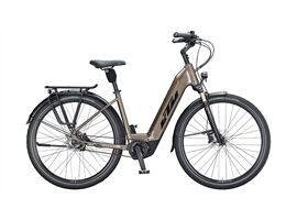 KTM MACINA CITY 610 belt - 625 Wh - Tiefeinsteiger (goldbraun)