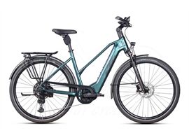 KTM MACINA PREMIUM - 750 WH - Trapez (greenpurpleflip matt (black + sand) 46 cm)