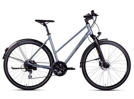 KTM X-LIFE TRACK STREET - Trapez (azzurro silver (dark grey+grey) 56 cm)