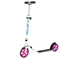 Alu Scooter Tecaro CLVR 205 we/pi/bl (weiß/pink/blau)