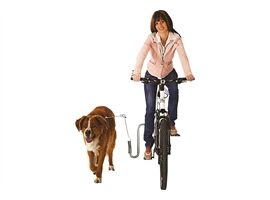 Kleinmetall Fahrradhalter für den Hund "Dogrunner"