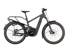 Riese & Müller Delite5 GT pinion 800WH Gep.Tr. Schl.+kette GX RX (Stone Grey)