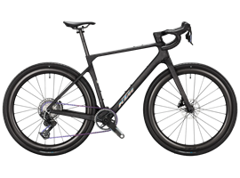 KTM GRAVELATOR SUPREME AXS PM - Diamant (purple-stained carbon matt)