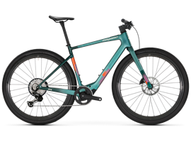 Megamo Along Flat-Bar - 600Wh - Diamant (POP GREEN)