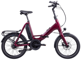 Hercules ROB FOLD F8+ - 545Wh - Faltrad (bordeaux)